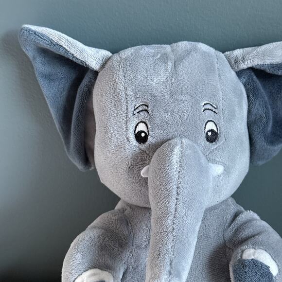 Kohls Cares Saggy Baggy Elephant Gray Plush Soft Toy 10" Stuffed Animal t28 - Picture 9 of 15